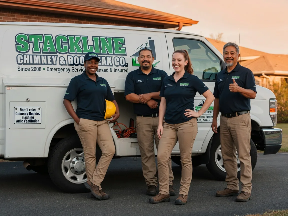 Chimney flashing repair company in Sigel, IL